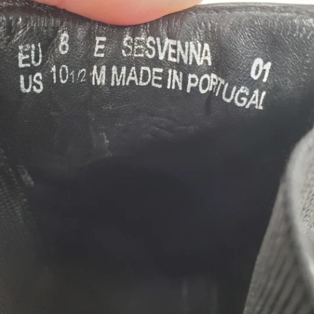 Bally Sesvenna Black Leather Pull-On Comfort Chelsea Boots - Picture 11 of 13